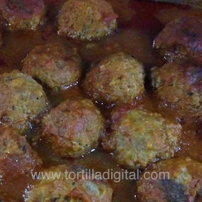 Albóndigas rellenas