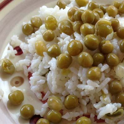 Arroz con chícharos