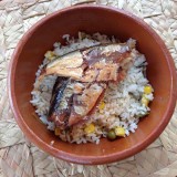 Arroz con sardina