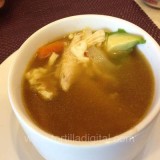 Sopa fría de pepino 