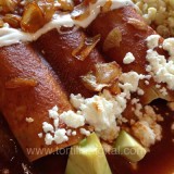 Enchiladas rojas