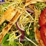 Ensalada con pollo