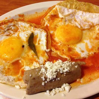 Huevos rancheros clásicos