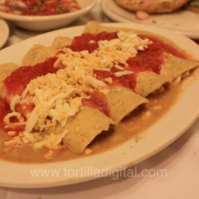 Papadzules tradicionales