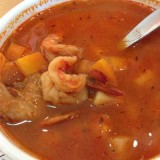 Pozole de camarón