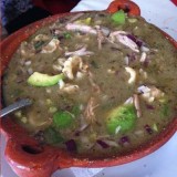 Pozole de pollo