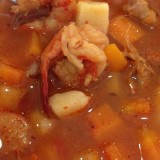 Pozole de mariscos