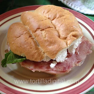 Torta de queso de puerco