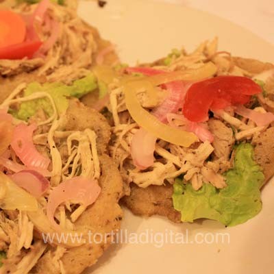 Tostadas oaxaqueñas