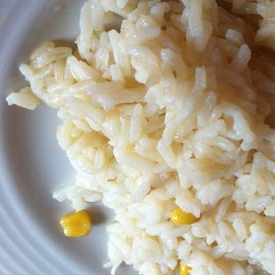 Receta de arroz con elote